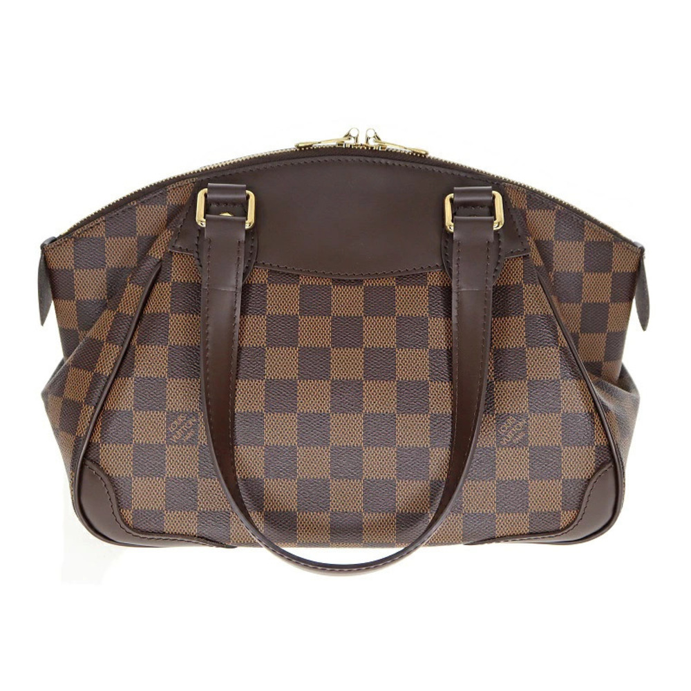 Louis Vuitton Bag Damier Shoulder Verona Brown Canvas